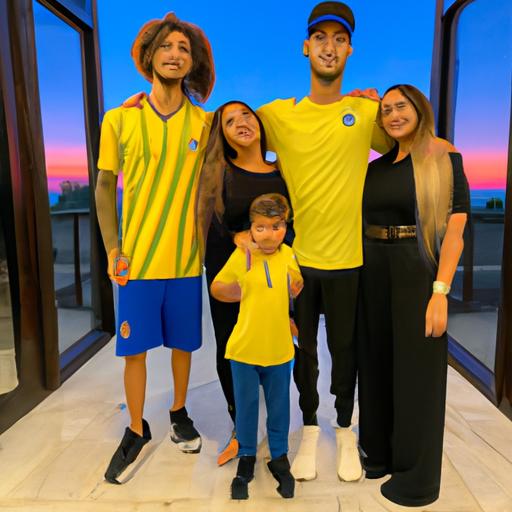 Neymar cùng gia đình, khoe chiều cao đáng nể