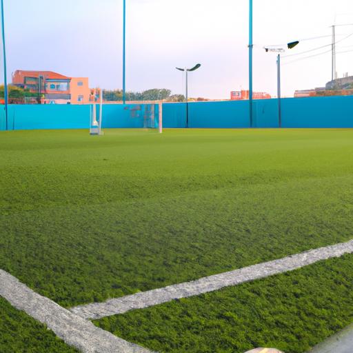 Sân bóng ven đê 3 với bề mặt chất lượng cao, đảm bảo an toàn và độ bền cao