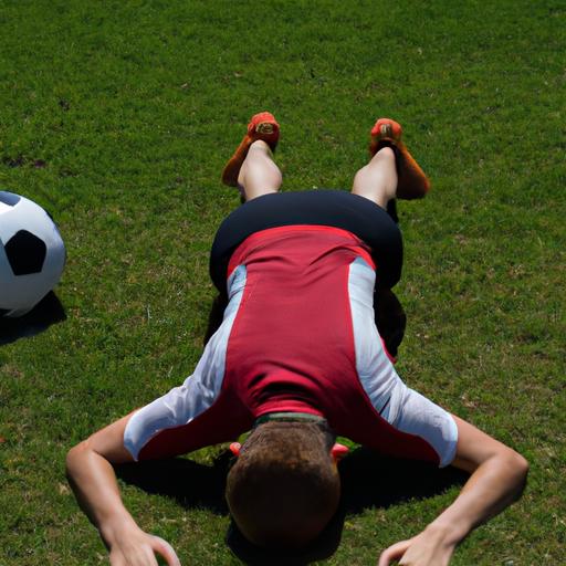Tập luyện sức bền và sức mạnh cho cơ thể khi chơi bóng đá